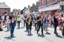 Parade band brass